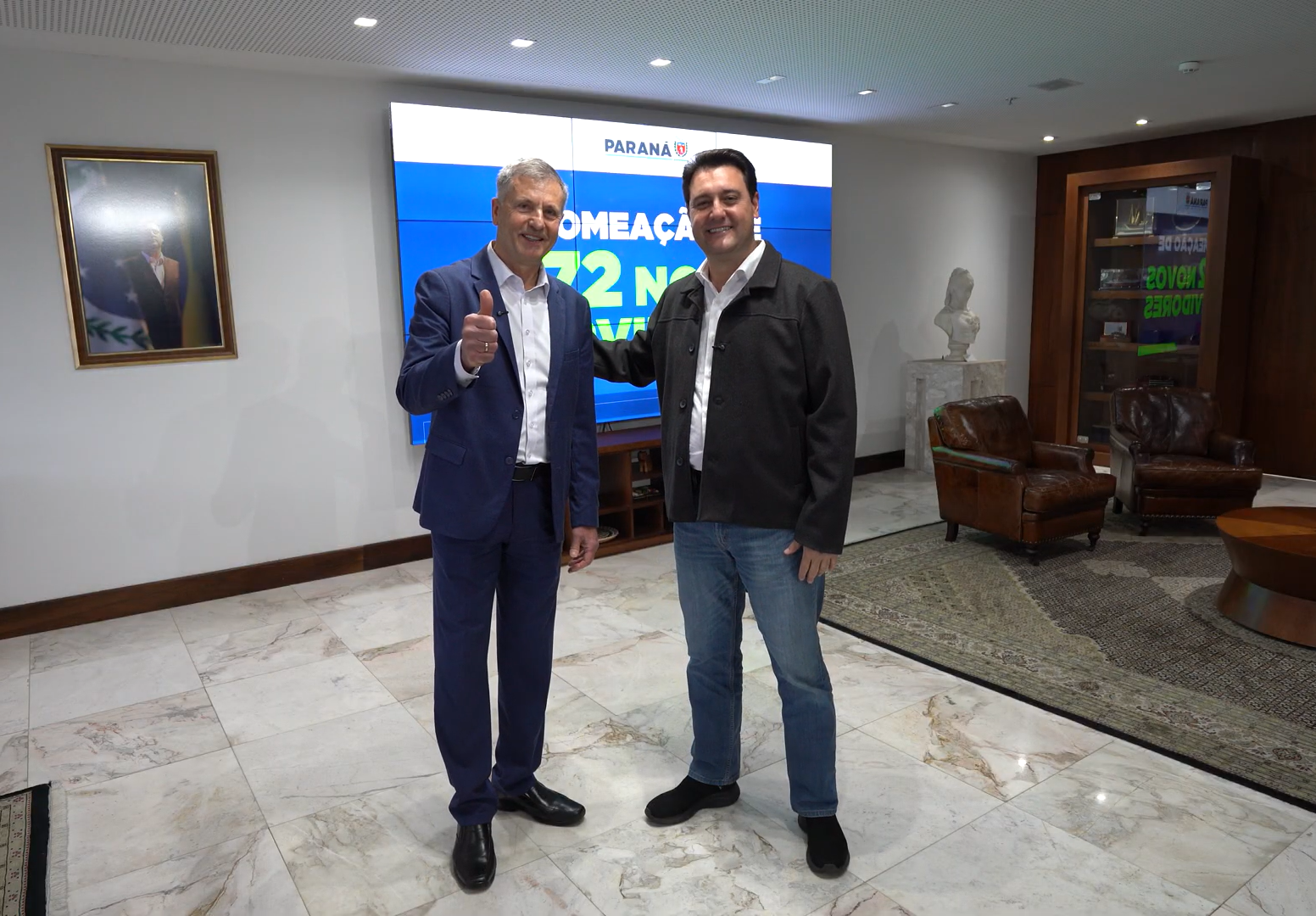 Governo do Paraná nomeia mais 220 novos aprovados em concursos públicos