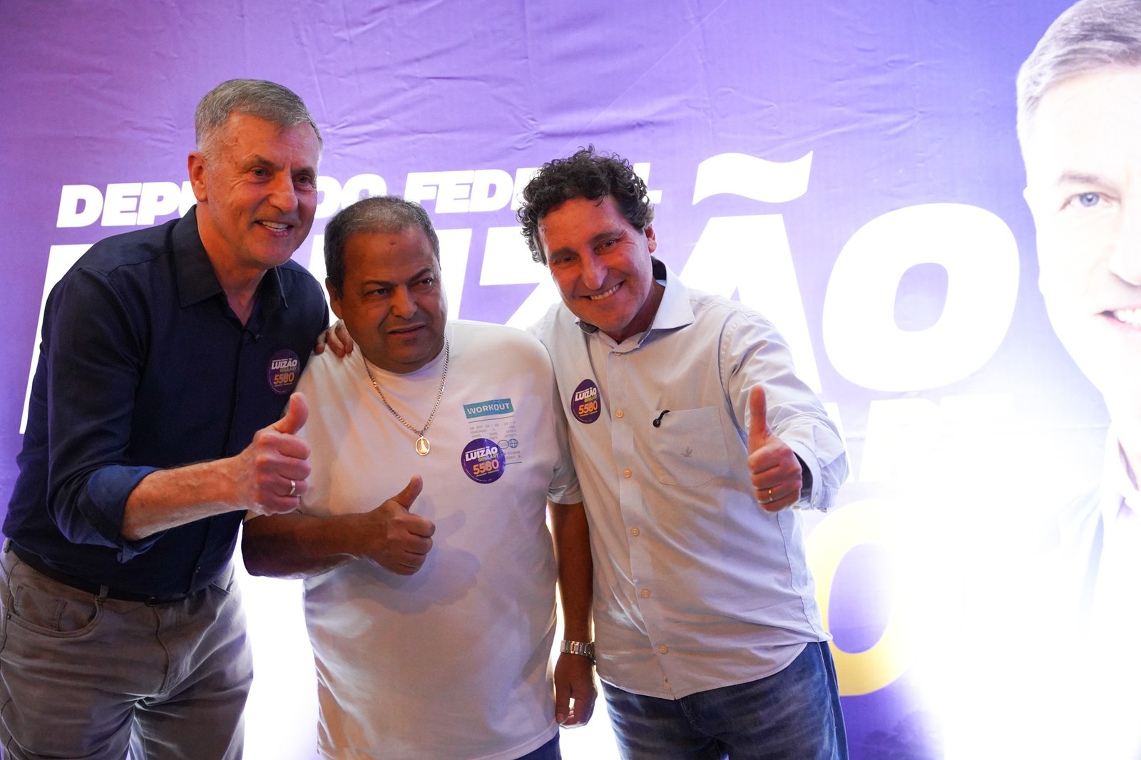 Piraquara abraça Luizão em lançamento da campanha para deputado federal
